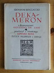 Dekameron. [1], Dzień pierwszy i drugi