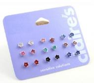 Claire's Nowe kolczyki 9 par