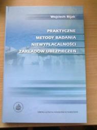 Praktyczne metody badania niewypłacalności zakładów ubezpieczeń