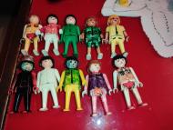 10szt ludziki Playmobil 1974 + akcesoria + konie