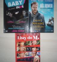 Zestaw filmów: Baby są jakieś inne, Mój rower, Listy do M