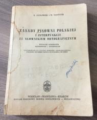 Zasady pisowni polskiej i interpunkcji ze słownikiem ortograficznym