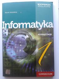Informatyka 1 : podręcznik dla gimnazjum